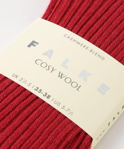 FALKE(ファルケ)の「<FALKE>コージー ブーツ ソックス(ソックス/靴下・レディース・オフホワイト/ダークグレー/レッド・FREE)」の10枚目の写真
