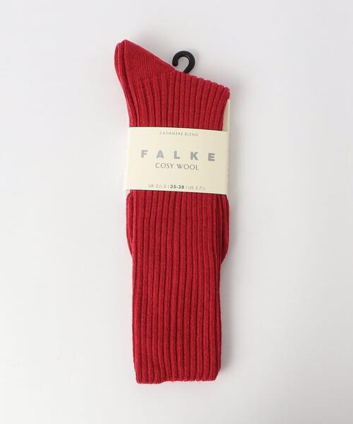 FALKE(ファルケ)の「<FALKE>コージー ブーツ ソックス(ソックス/靴下・レディース・オフホワイト/ダークグレー/レッド・FREE)」の11枚目の写真