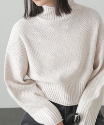 FREE'S MART | ◇4者混鹿の子ショート丈タートルネックニット(ニット/セーター)