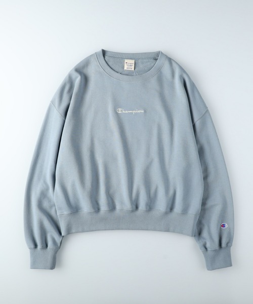 Champion(チャンピオン)の「【Champion】バックプリントスウェット(スウェット・レディース・サックスブルー/ブラック/ホワイト・M/L)」の20枚目の写真