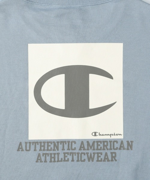 Champion(チャンピオン)の「【Champion】バックプリントスウェット(スウェット・レディース・サックスブルー/ブラック/ホワイト・M/L)」の16枚目の写真