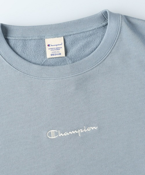 Champion(チャンピオン)の「【Champion】バックプリントスウェット(スウェット・レディース・サックスブルー/ブラック/ホワイト・M/L)」の17枚目の写真