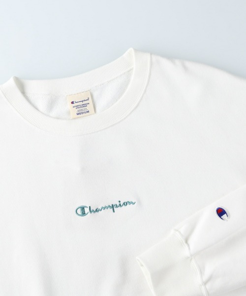 Champion(チャンピオン)の「【Champion】バックプリントスウェット(スウェット・レディース・サックスブルー/ブラック/ホワイト・M/L)」の19枚目の写真