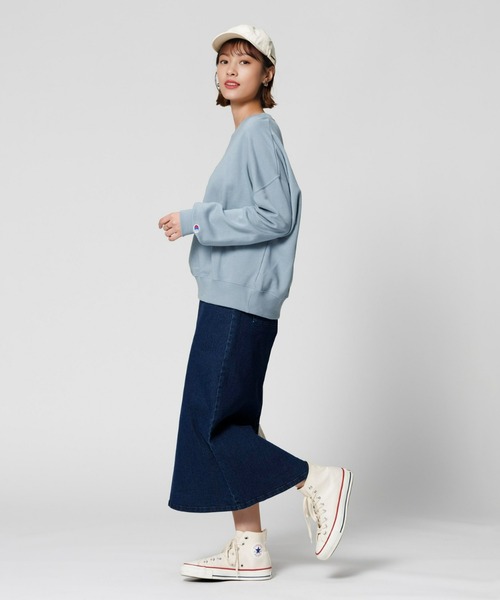 Champion(チャンピオン)の「【Champion】バックプリントスウェット(スウェット・レディース・サックスブルー/ブラック/ホワイト・M/L)」の11枚目の写真