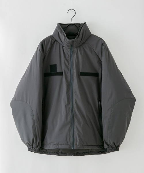 UNIIT(ユニット)の「オーバーサイズ ミリタリー レベル7ジャケット(ミリタリージャケット・メンズ・チャコールグレー/カーキ/ブラック・MEDIUM/LARGE)」の7枚目の写真