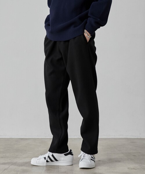 coen（コーエン）の「ニットフラノあったかシェフパンツ"CHEF PANTS"（その他パンツ・メンズ・ブラック/ネイビー/ダークグレー・S/M/L/XL）」の4枚目の写真