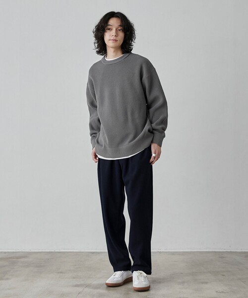 coen（コーエン）の「ニットフラノあったかシェフパンツ"CHEF PANTS"（その他パンツ・メンズ・ブラック/ネイビー/ダークグレー・S/M/L/XL）」の11枚目の写真