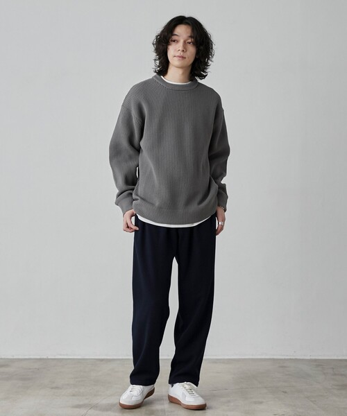 coen（コーエン）の「ニットフラノあったかシェフパンツ"CHEF PANTS"（その他パンツ・メンズ・ブラック/ネイビー/ダークグレー・S/M/L/XL）」の21枚目の写真