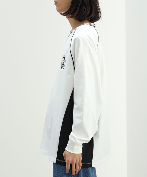 FOMARE 10thロングスリーブゲームシャツ　ホワイト　Ｌサイズ BEAMS HEART（ビームスハート）の「BEAMS HEART / ロングスリーブ