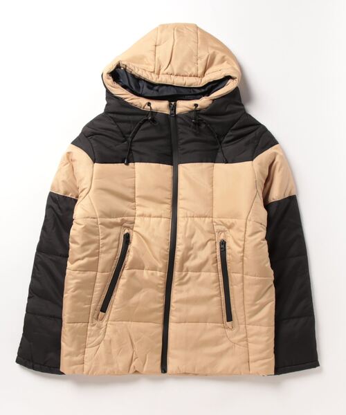 STYLEBLOCK（スタイルブロック）の「デュスポ中綿切替ブルゾン（ダウンジャケット/コート・メンズ・カーキ/ホワイト/ブルー/ベージュ・M/L）」の8枚目の写真