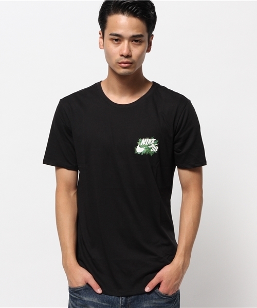 NIKE SB（ナイキエスビー）の「メンズ ナイキ ラクーン ファーン Tシャツ NIKE SB DRI-FIT RACCOON FERN TEE 683210（Tシャツ/カットソー・メンズ・ブラック/ダークグレー/バーガンディー・MEDIUM/SMALL/X-LARGE/LARGE）」の18枚目の写真