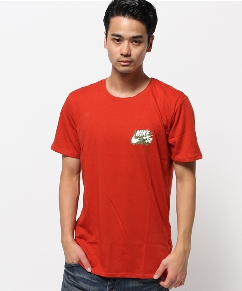 NIKE SB（ナイキエスビー）の「メンズ ナイキ ラクーン ファーン Tシャツ NIKE SB DRI-FIT RACCOON FERN TEE 683210（Tシャツ/カットソー・メンズ・ブラック/ダークグレー/バーガンディー・MEDIUM/SMALL/X-LARGE/LARGE）」の17枚目の写真