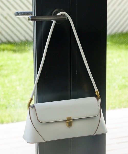 Andemiu（アンデミュウ）の「ワンハンドルバッグ 103780（ショルダーバッグ・レディース・ブラウン/オフホワイト/ブラック・FREE）」の2枚目の写真