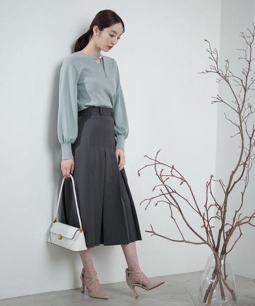 Andemiu（アンデミュウ）の「ワンハンドルバッグ 103780（ショルダーバッグ・レディース・ブラウン/オフホワイト/ブラック・FREE）」の5枚目の写真