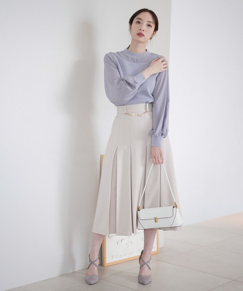 Andemiu（アンデミュウ）の「ワンハンドルバッグ 103780（ショルダーバッグ・レディース・ブラウン/オフホワイト/ブラック・FREE）」の6枚目の写真