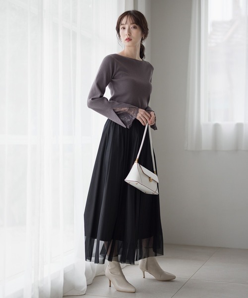 Andemiu（アンデミュウ）の「ワンハンドルバッグ 103780（ショルダーバッグ・レディース・ブラウン/オフホワイト/ブラック・FREE）」の8枚目の写真