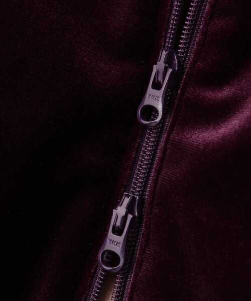 SHARE SPIRIT（シェアースピリット）の「SHARE SPIRIT/シェアースピリット/別注ベロアスカジャン HEART HAND（スカジャン・メンズ・パープル・M）」の15枚目の写真