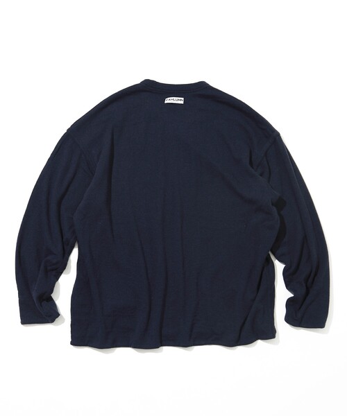 CAHLUMN/カウラム Cashmere Wool Sweatshirt/カシミヤ ウール