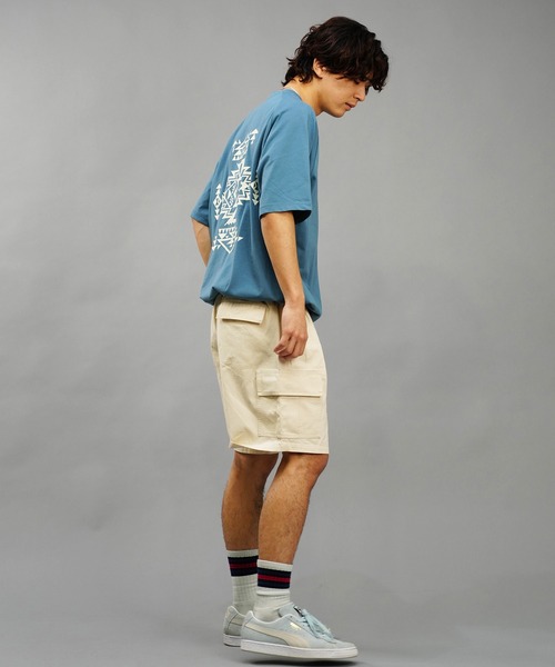 PENDLETON（ペンドルトン）の「PENDLETON/ペンドルトン 半袖Tシャツ 裾ドローコード 速乾 4275-6013（Tシャツ/カットソー・メンズ・グレイッシュブルー/ベージュ/チャコール・L/M/S）」の21枚目の写真