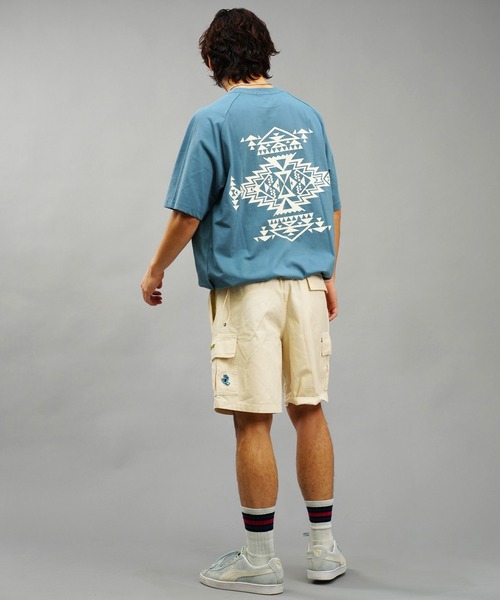 PENDLETON（ペンドルトン）の「PENDLETON/ペンドルトン 半袖Tシャツ 裾ドローコード 速乾 4275-6013（Tシャツ/カットソー・メンズ・グレイッシュブルー/ベージュ/チャコール・L/M/S）」の20枚目の写真