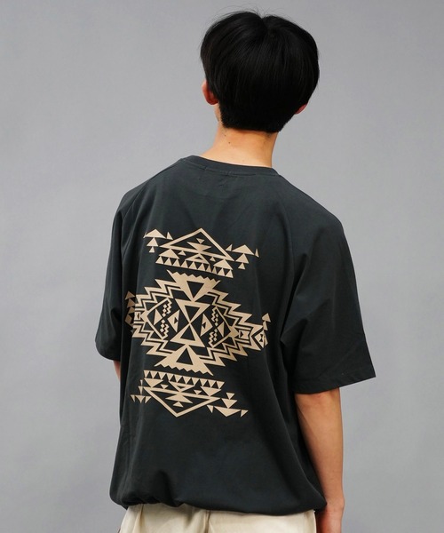 PENDLETON（ペンドルトン）の「PENDLETON/ペンドルトン 半袖Tシャツ 裾ドローコード 速乾 4275-6013（Tシャツ/カットソー・メンズ・グレイッシュブルー/ベージュ/チャコール・L/M/S）」の5枚目の写真