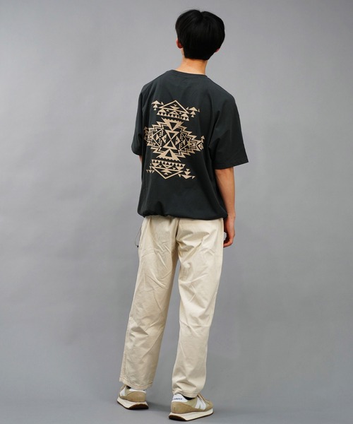 PENDLETON（ペンドルトン）の「PENDLETON/ペンドルトン 半袖Tシャツ 裾ドローコード 速乾 4275-6013（Tシャツ/カットソー・メンズ・グレイッシュブルー/ベージュ/チャコール・L/M/S）」の8枚目の写真