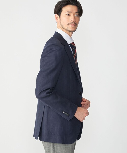 SHIPSシップス✖️Loro Pianaロロピアーナ生地のテーラードジャケット SHIPS（シップス）の「SHIPS: LORO PIANA FABRIC ジャーゼリー