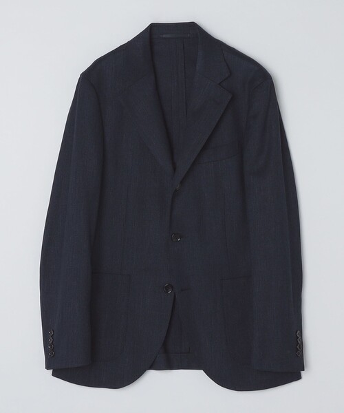 SHIPSシップス✖️Loro Pianaロロピアーナ生地のテーラードジャケット SHIPS: LORO PIANA FABRIC オーストラリス 無地 S3B スーツ