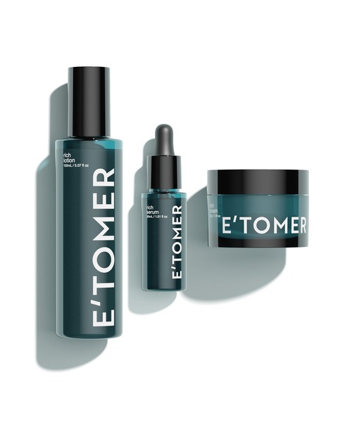 E'TOMER エトメール　スキンケア３点セット（ローション＆セラム＆クリーム） E´TOMER エトメール スキンケア3点セット（ローション・セラム