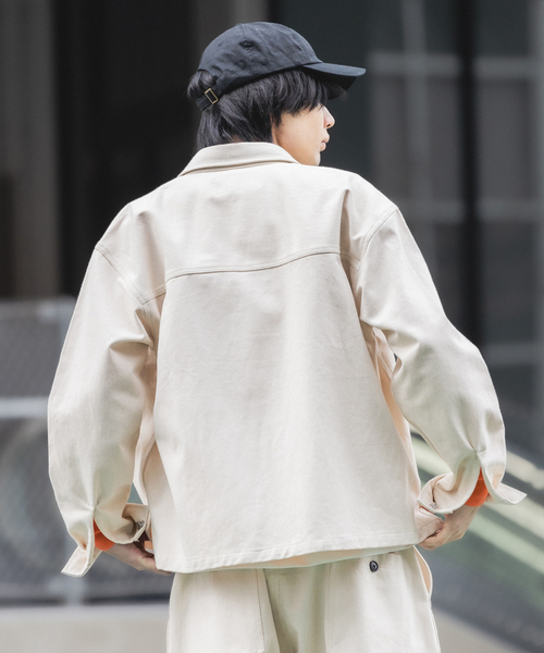 コンパクトデニムジャケット/Gジャン/ブルゾン'セットアップ着用可'