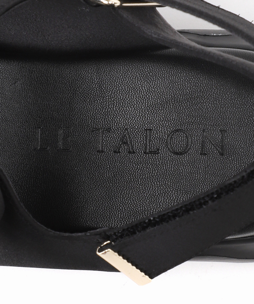 LE TALON（ルタロン）の「《追加3》リボンスニーカーソールサンダル（サンダル・レディース・ブラック×ブラック/アイボリー・SMALL/MEDIUM/LARGE/X-LARGE）」の17枚目の写真