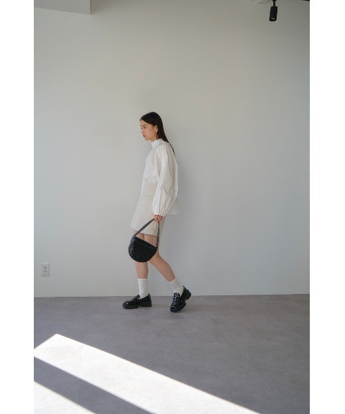 DRWCYS(ドロシーズ)の「2WAYスタンドカラーブラウス(シャツ/ブラウス・レディース・サックスブルー/オフホワイト・FREE)」の11枚目の写真