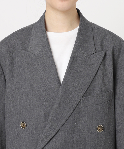 FREEMANS SPORTING CLUB(フリーマンズ スポーティング クラブ)の「【FREEMANS SPORTING CLUB】RIVINGTON JACKET(テーラードジャケット・レディース・チャコールグレー・38/36)」の10枚目の写真