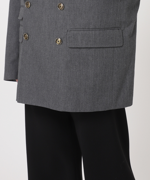 FREEMANS SPORTING CLUB(フリーマンズ スポーティング クラブ)の「【FREEMANS SPORTING CLUB】RIVINGTON JACKET(テーラードジャケット・レディース・チャコールグレー・38/36)」の14枚目の写真