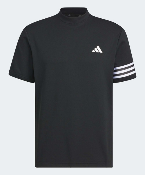 セール】スリーストライプス メッシュベントモック【adidas Golf