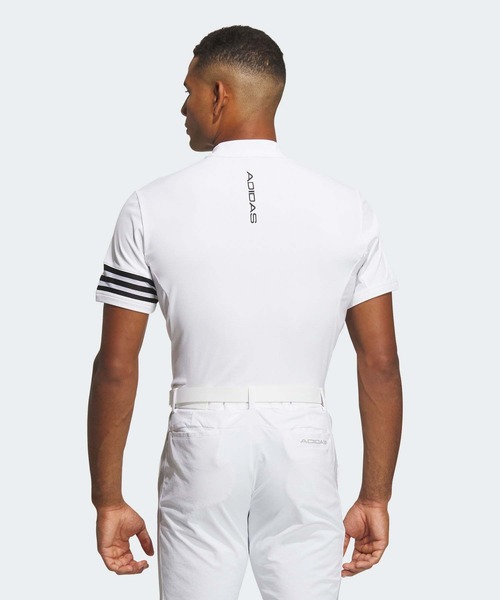 セール】スリーストライプス メッシュベントモック【adidas Golf
