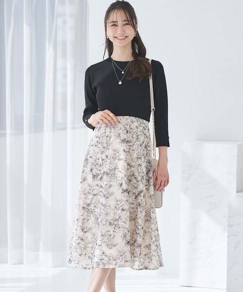 ANY SIS（エニィスィス）の「【洗える】フラワープリントドッキング
