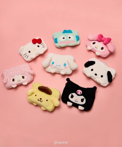 sanrio（サンリオ）の「∴【 sanrio / サンリオ 】フェイスティッシュポーチ  tissue case pouch NJI（ポーチ・レディース・ホワイト/ブラック/ピンク/イエロー/その他1/その他2/ライトピンク/ライトブルー・FREE）」の3枚目の写真