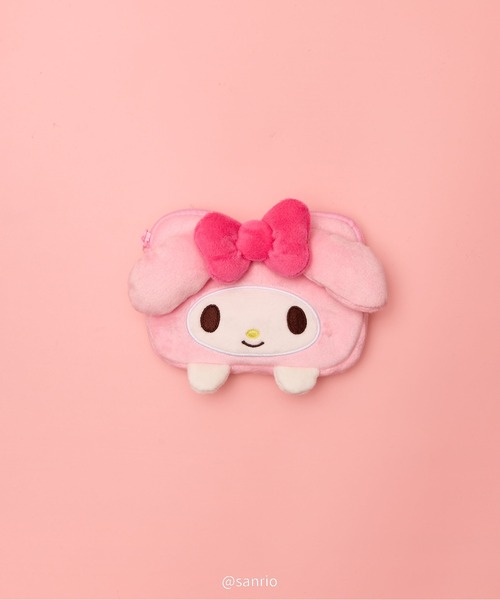 sanrio（サンリオ）の「∴【 sanrio / サンリオ 】フェイスティッシュポーチ  tissue case pouch NJI（ポーチ・レディース・ホワイト/ブラック/ピンク/イエロー/その他1/その他2/ライトピンク/ライトブルー・FREE）」の5枚目の写真