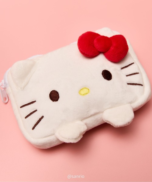 sanrio（サンリオ）の「∴【 sanrio / サンリオ 】フェイスティッシュポーチ  tissue case pouch NJI（ポーチ・レディース・ホワイト/ブラック/ピンク/イエロー/その他1/その他2/ライトピンク/ライトブルー・FREE）」の9枚目の写真