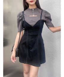 EATME | デニムジャンスカ(ジャンパースカート)