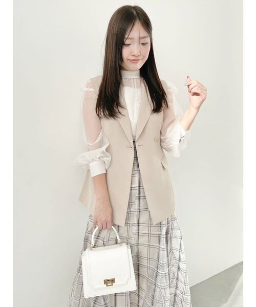 MERCURYDUO(マーキュリーデュオ)の「パワショルブラウス MERCURYDUO(マーキュリーデュオ)の「パワショルブラウス
