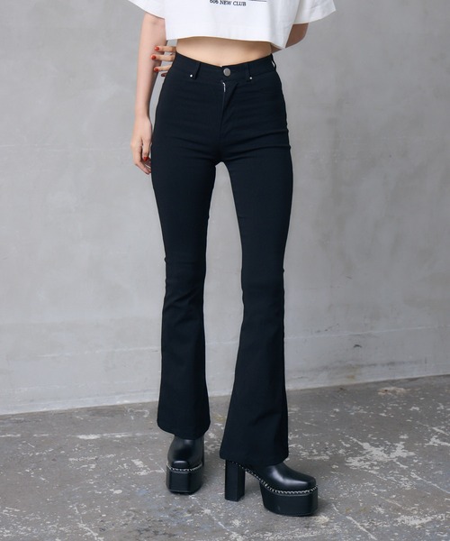 ENVYM（アンビー）の「フレアカラージェギンス（その他パンツ・レディース・ブラック・SMALL/MEDIUM）」の19枚目の写真