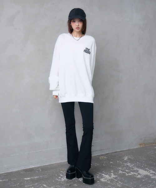 ENVYM（アンビー）の「フレアカラージェギンス（その他パンツ・レディース・ブラック・SMALL/MEDIUM）」の14枚目の写真