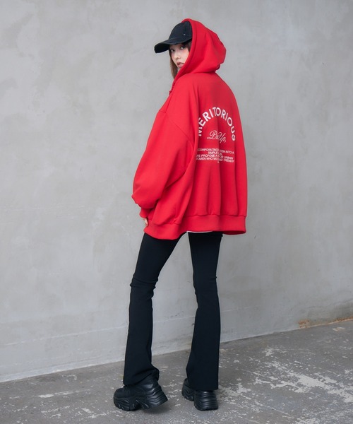 ENVYM（アンビー）の「フレアカラージェギンス（その他パンツ・レディース・ブラック・SMALL/MEDIUM）」の9枚目の写真