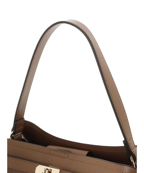 Te chichi（テチチ）の「ビットベルトトートバッグ（ハンドバッグ・レディース・ブラウン・F）」の6枚目の写真