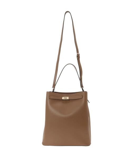 Te chichi（テチチ）の「ビットベルトトートバッグ（ハンドバッグ・レディース・ブラウン・F）」の7枚目の写真