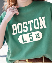 Champion（チャンピオン）の「【Champion/チャンピオン】別注 SHORT SLEEVE CREW NECK SWEAT（スウェット・レディース）」