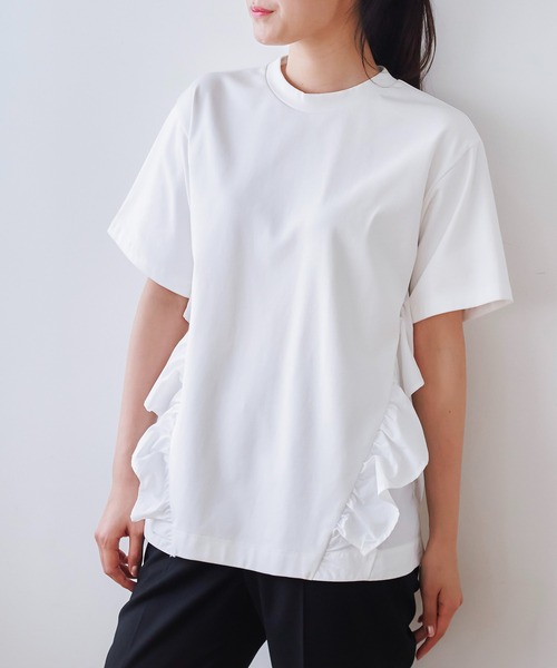 comme des garcons SHIRT　異素材　ドッキング　プルオーバー comme des garcons SHIRT 異素材 ドッキング プルオーバー