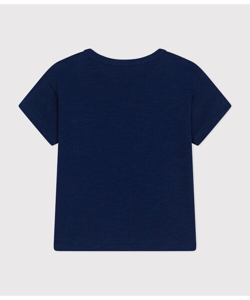 PETIT BATEAU(プチバトー)の「コットンプリント半袖Tシャツ(Tシャツ/カットソー・キッズ・ホワイト/ブラウン/ブルー/ライトグリーン・24MONTH/12MONTH/18MONTH/36MONTH)」の5枚目の写真